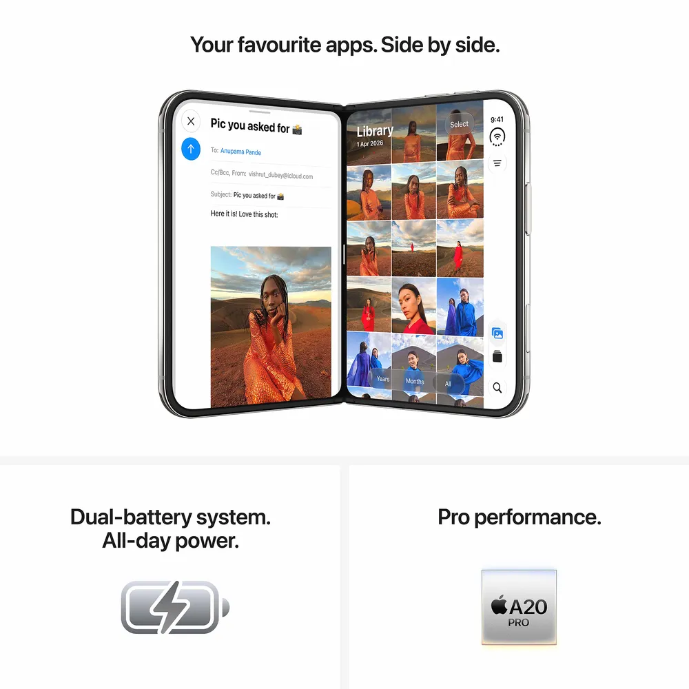 Apple iPhone Duo (256GB, Star White)