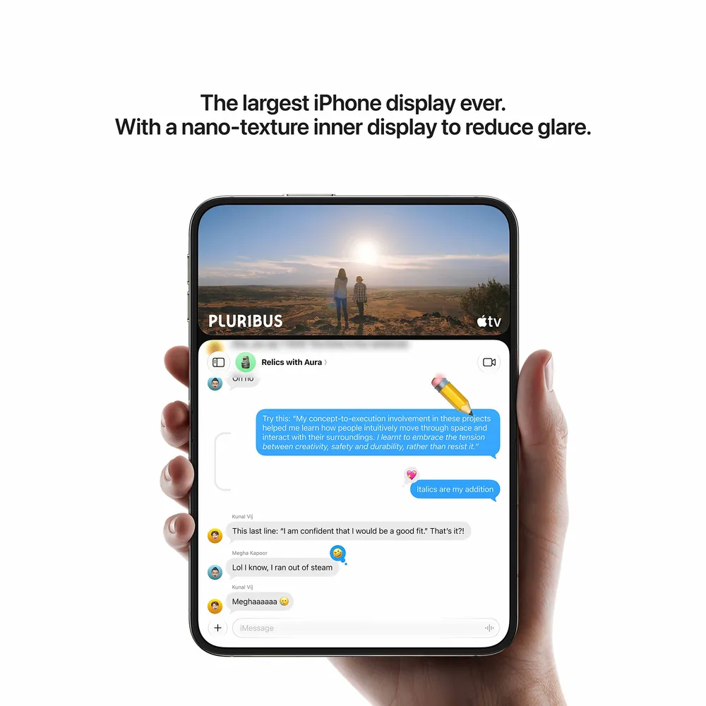 Apple iPhone Duo (256GB, Star White) view 2